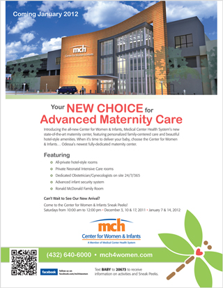 CWI Advanced Maternity Care Print Ad